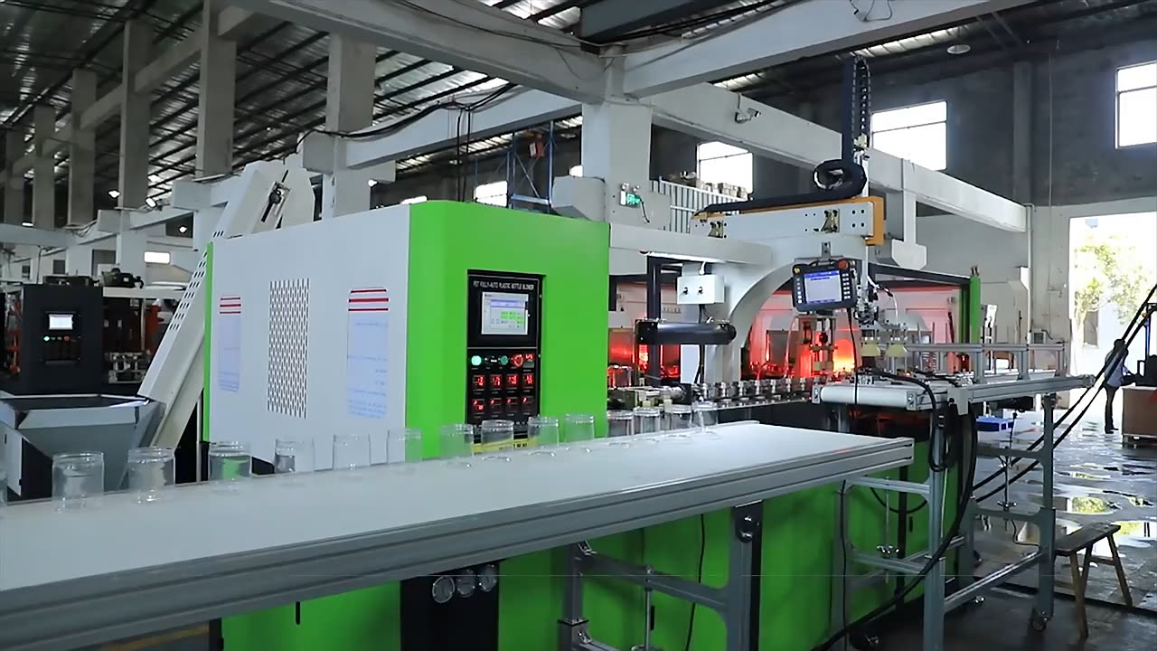 pet jar blowing machine