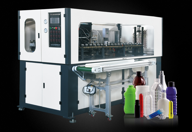 直线式手插吹瓶机